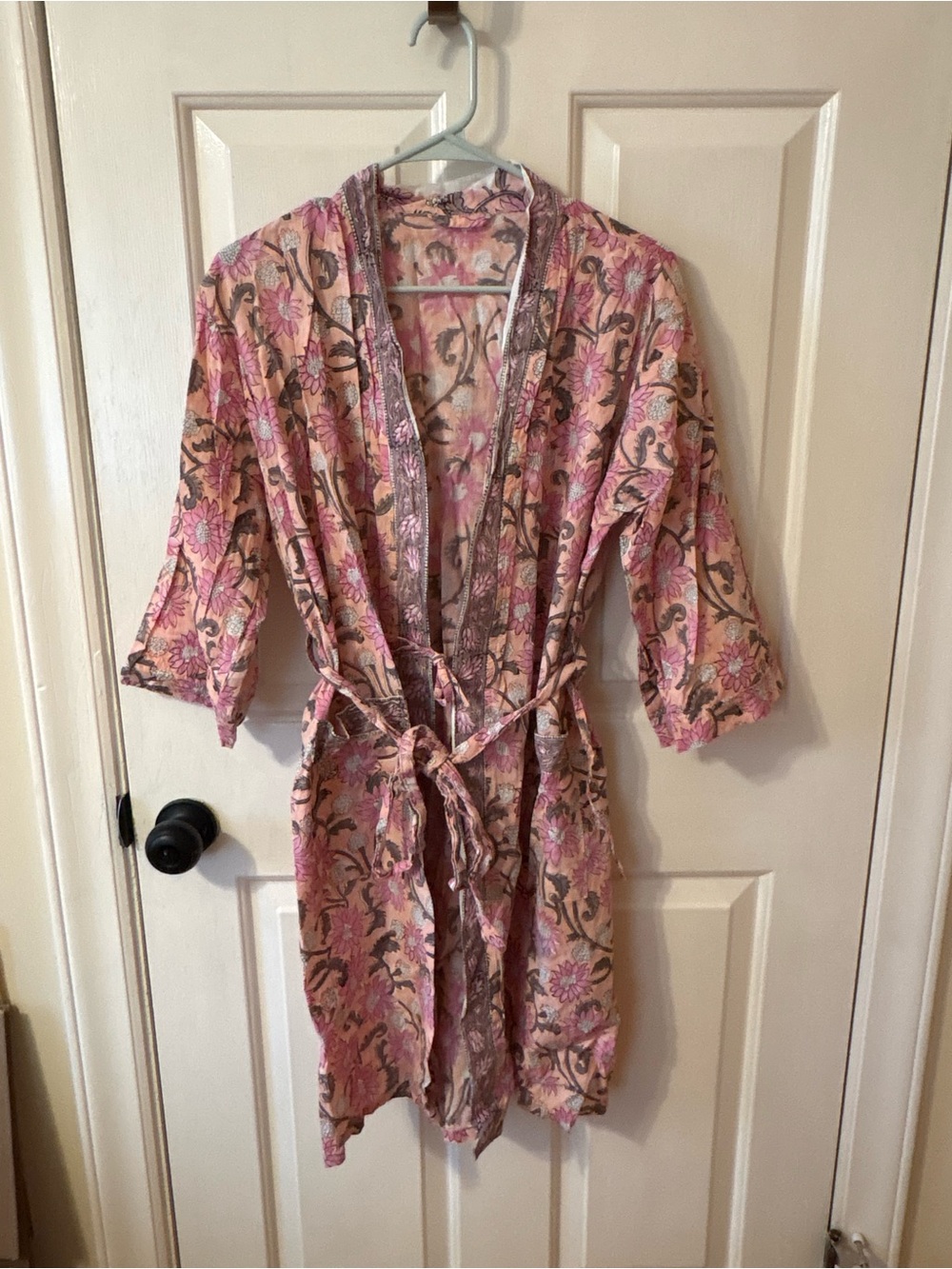 Handmade Cotton Kimono Robe